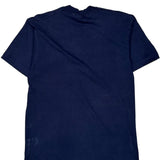 Fruit Of The Loom Graphic T-Shirt - Large Navy Cotton