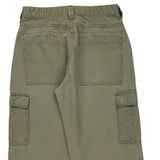 Wrangler Cargo Trousers - 28W UK 10 Khaki Cotton