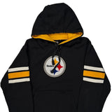 Pittsburgh Steelers NFL Hoodie - Large Yellow Cotton