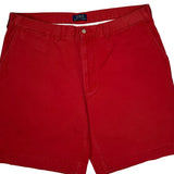 Polo By Ralph Lauren Chino Shorts - 37W 8L Red Cotton