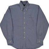 Tommy Hilfiger Checked Shirt - Large Blue Cotton