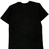 Fruit Of The Loom Single Stitch T-Shirt - Large Black Cotton