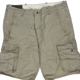 Levis Cargo Shorts - 34W 11L Beige Cotton