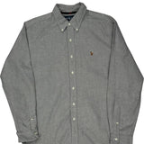 Ralph Lauren Shirt - Large Grey Cotton