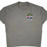 Four-Wide Nationals Unbranded T-Shirt - XL Grey Cotton