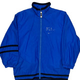 Age 11-12 Nike Spellout Windbreaker - Medium Blue Polyester
