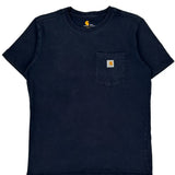 Carhartt T-Shirt - Small Black Cotton