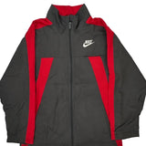 Age 11-12 Nike Track Jacket - Medium Black Polyester