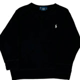 Polo By Ralph Lauren Long Sleeve T-Shirt - 2XS Black Cotton