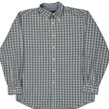 Tommy Hilfiger Checked Shirt - Large Blue Cotton