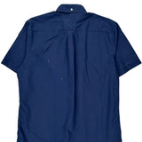 Tommy Hilfiger Short Sleeve Shirt - Medium Blue Cotton