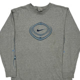 Age 14-16 Nike Long Sleeve T-Shirt - XL Grey Cotton
