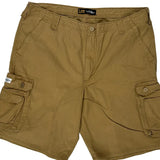 Lee Cargo Shorts - 38W 11L Brown Cotton