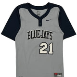 Bluejays Nike Jersey - Small Grey Polyester