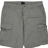 Levis Cargo Shorts - 38W 10L Grey Cotton