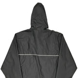 Soccer Club Adidas Windbreaker - Large Black Polyester