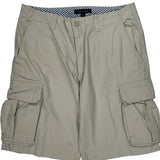 Tommy Hilfiger Cargo Shorts - 34W 10L Beige Cotton