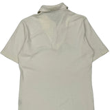 Izod Polo Shirt - Medium Cream Polyester Blend