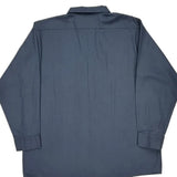 Dickies Shirt - XL Blue Polyester Blend