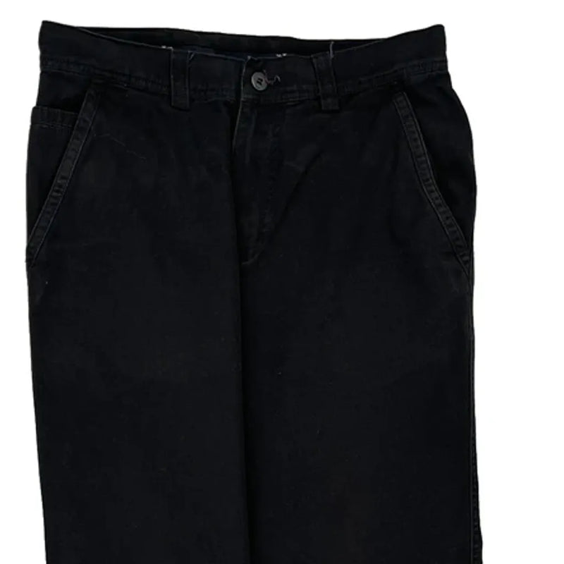 Giorgio Armani Trousers - 29W UK 10 Black Cotton