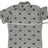 Unbranded Short Sleeve Shirt - Medium Blue Cotton