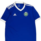 Felake County Adidas Football Shirt - Large Blue Polyester