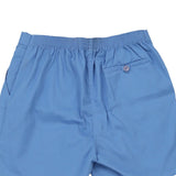 Sivar Shorts - Small Blue Cotton Blend