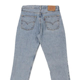 595 Levis Jeans - 31W 27L Blue Cotton