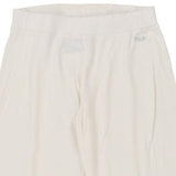 Fila Cropped Shorts - XS White Cotton