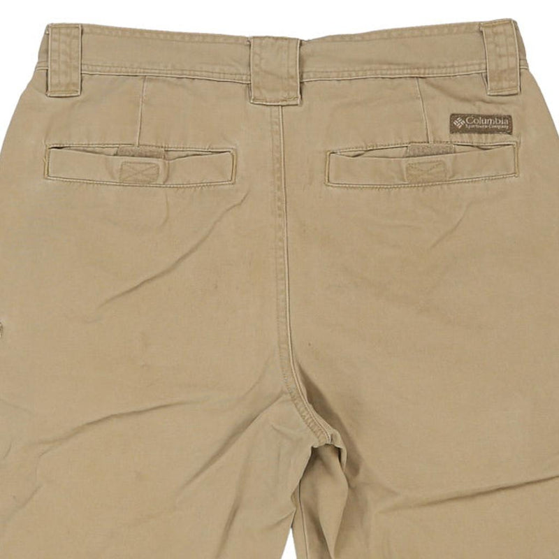 Columbia Cargo Shorts - 30W 10L Brown Cotton