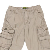 Lee Cargo Shorts - 26W 12L Beige Cotton