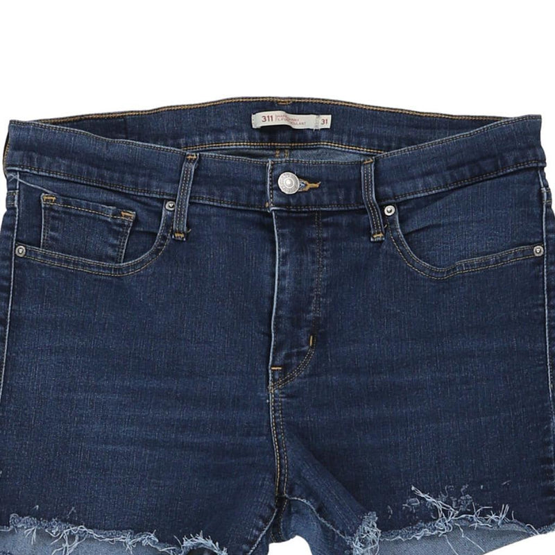 311 Levis Denim Shorts - 31W UK 12 Blue Cotton