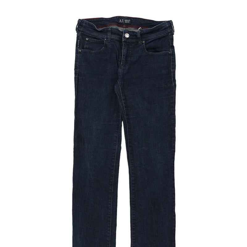 Armani Jeans Jeans - 29W UK 8 Blue Cotton Blend