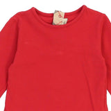 Vintage red 18 Months Burberry Long Sleeve T-Shirt - girls x-small