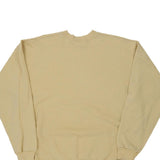 Hanes Sweatshirt - XL Yellow Cotton Blend