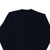 Fruit Of The Loom Sweatshirt - Small Navy Cotton Blend
