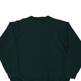 Fruit Of The Loom Sweatshirt - 2XL Green Cotton Blend