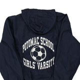 Girls Soccer Neff Windbreaker - XL Navy Polyester
