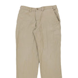 Dickies Trousers - 33W 30L Beige Cotton Blend