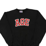 AGE Hanes Sweatshirt - Medium Black Cotton Blend