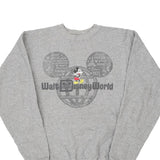 Walt Disney World Hanes Graphic Sweatshirt - Small Grey Cotton Blend