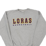 Loras Basketball Impact Sweatshirt - XL Grey Cotton Blend