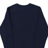 Illinois Fighting Illini Colosseum Sweatshirt - Small Navy Cotton Blend
