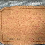 Levis Denim Jacket - Small Blue Denim