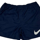Swoosh Logo Nike Sport Shorts - X-Largew 6L Navy Polyester
