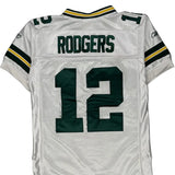Green Bay Packers, Age 10-12 Reebok Nfl Football Jersey - Medium Green Polyester