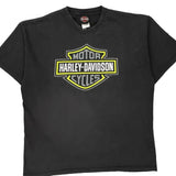 Leesburg, Fl Harley Davidson Graphic T-Shirt - XL Black Cotton