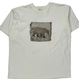 Gap Single Stitch T-Shirt - Large White Cotton