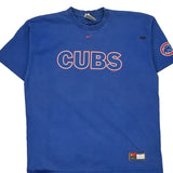 Cubs Nike Mlb T-Shirt - XL Blue Cotton