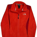 The North Face Fleece Jacket - XS Red Polyester